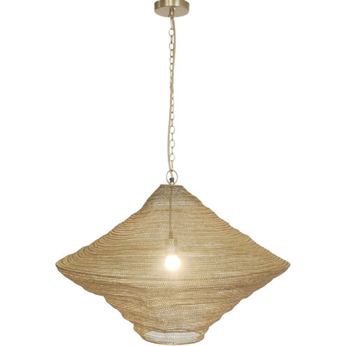 Canada 1 Light 30 inch Gold Pendant Ceiling Light